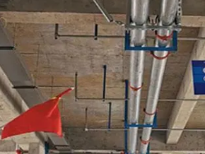 错那管廊支架的安装方法