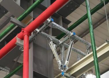 错那该抗震支架的整体式支吊架结构协调性好